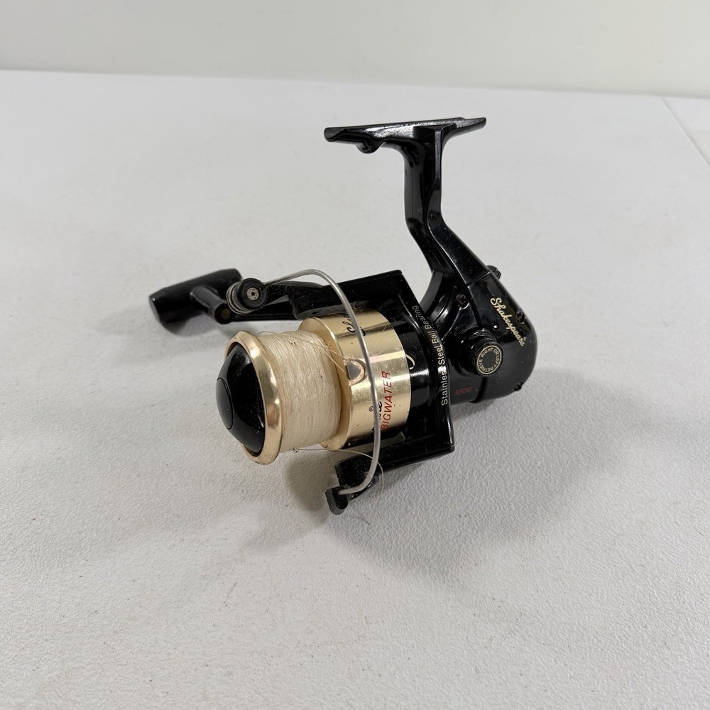 Shakespeare Big Water 5500 Spinning Fishing Reel Stainless Steel Ball Bearing